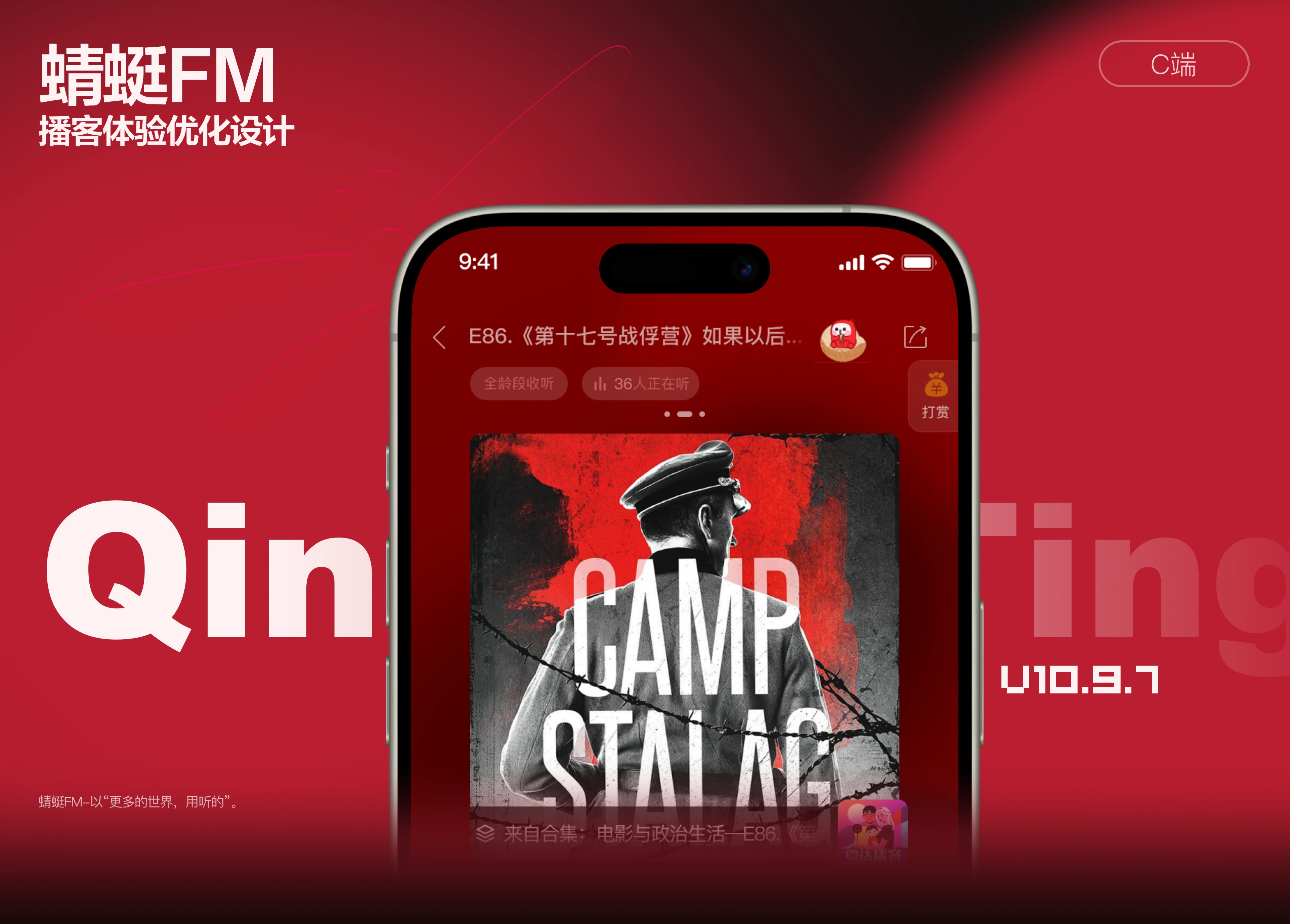 蜻蜓 FM UX 项目封面